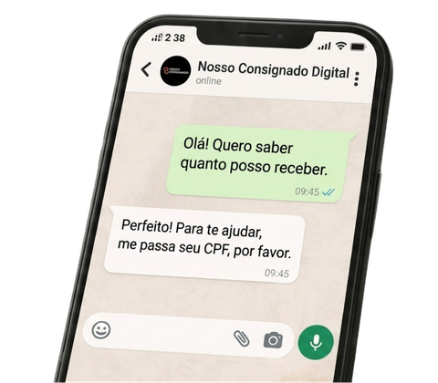 Conversa no WhatsApp